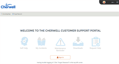 Desktop Screenshot of cherwellsupport.com